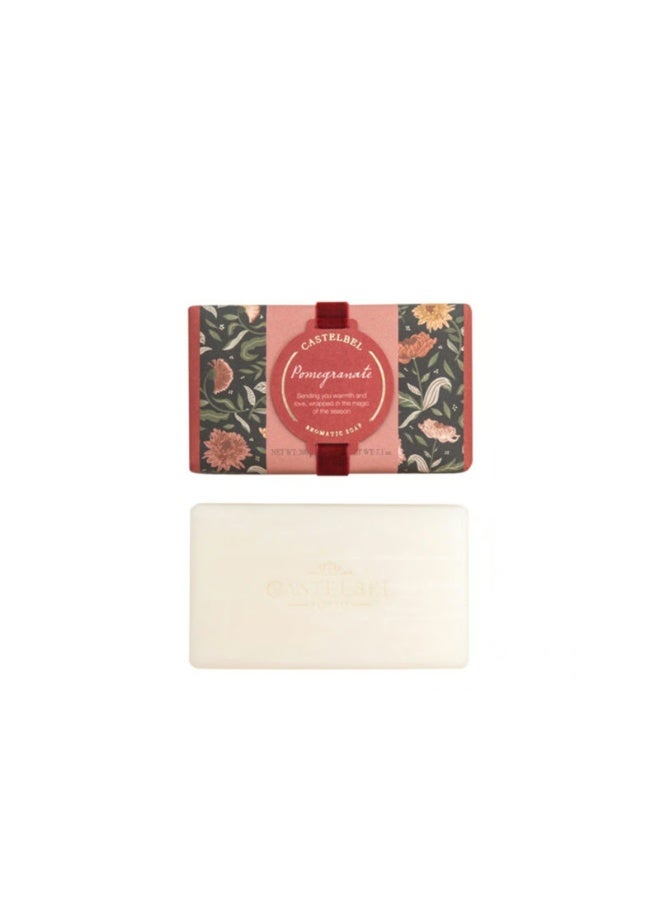 Castelbel Pomegranate Soap Bar 200g - Image 1