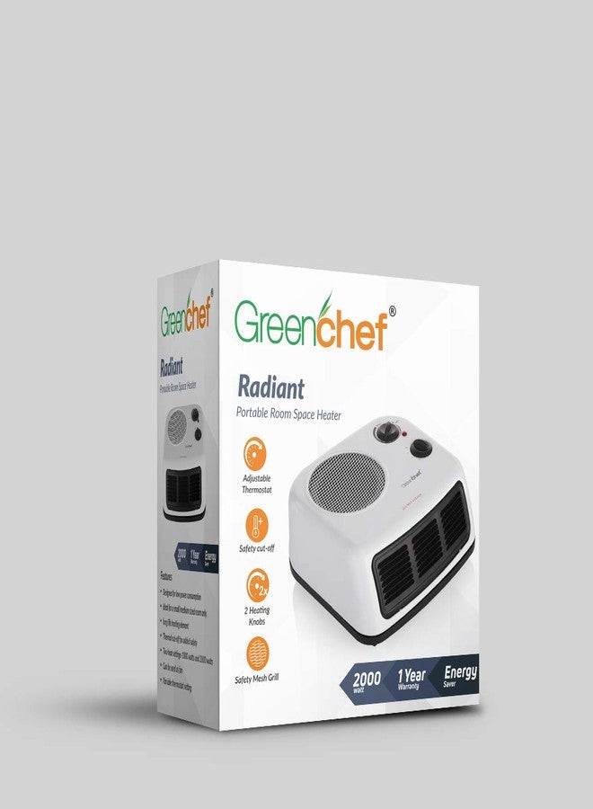 Greenchef Radiant Portable Room Heater - 2000W - Image 4