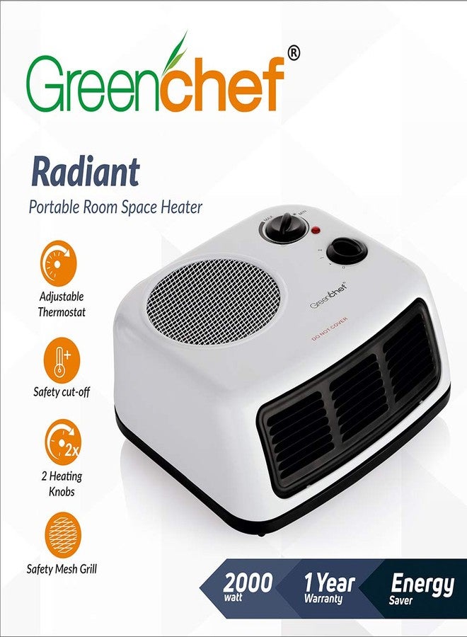 Greenchef Radiant Portable Room Heater - 2000W - Image 2