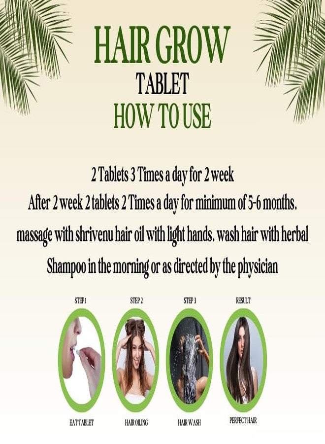 YTM hair vitamins tablet for Hair Growth & Hair Fall Control Supplement 60 tablets - Image 5
