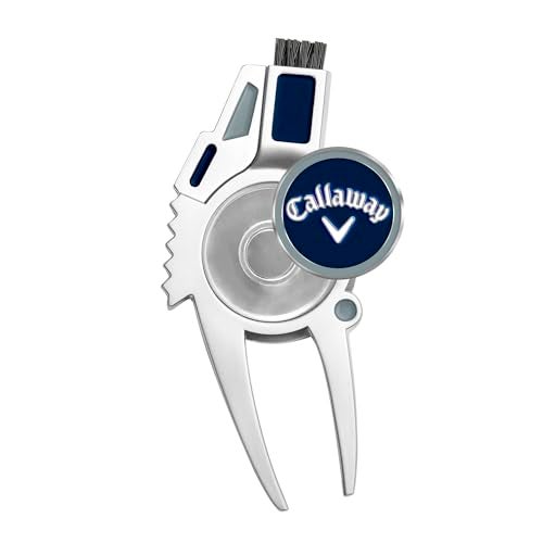 Callaway 4in1 Golf Divot Repair Tool NavySilver - Image 3