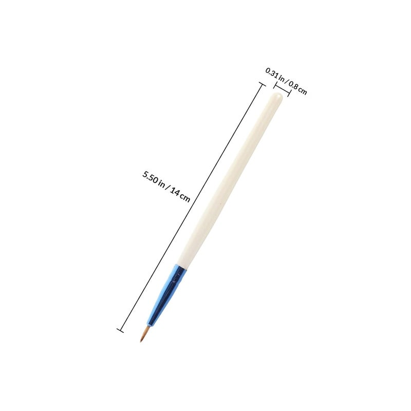 KICHOUSE Eyeliner Brush Eyeshadow Applicator Thin Detailing Makeup Brush for Eye Makeup Concealer Application - Image 2