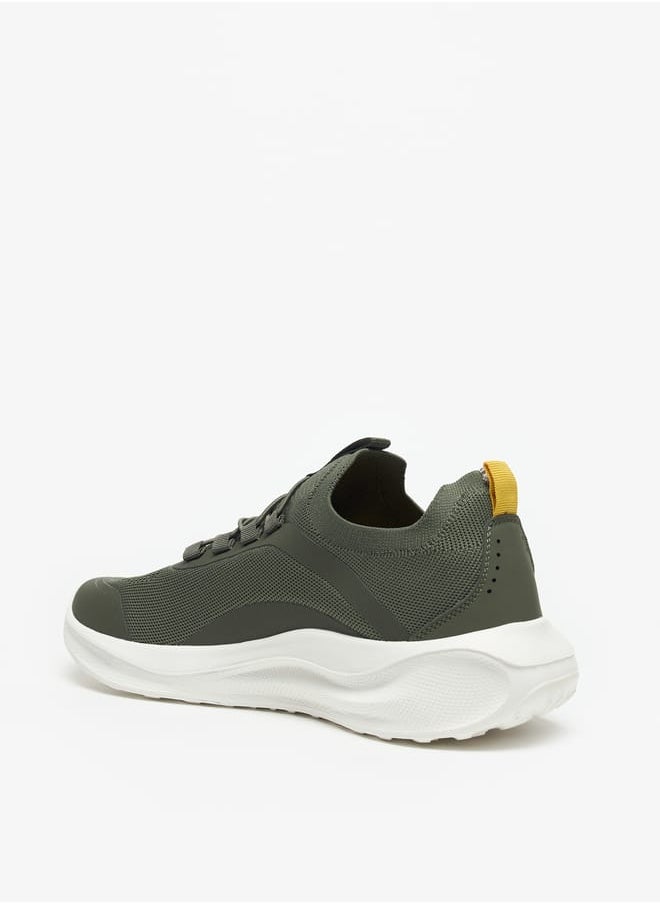 Lee Cooper Mens Textured Slip-On Low Ankle Sneakers  - Image 2