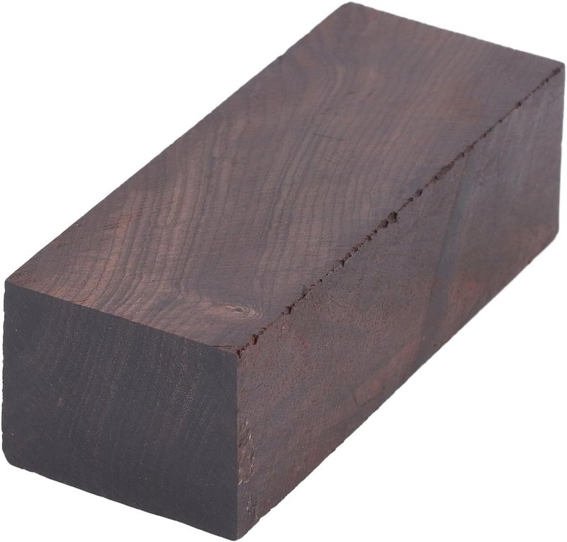 Tbest Ebony Lumber, Rectangular DIY Wooden Blank Carving Block for DIY Crafts Instrument Handle Paperweight - Image 2