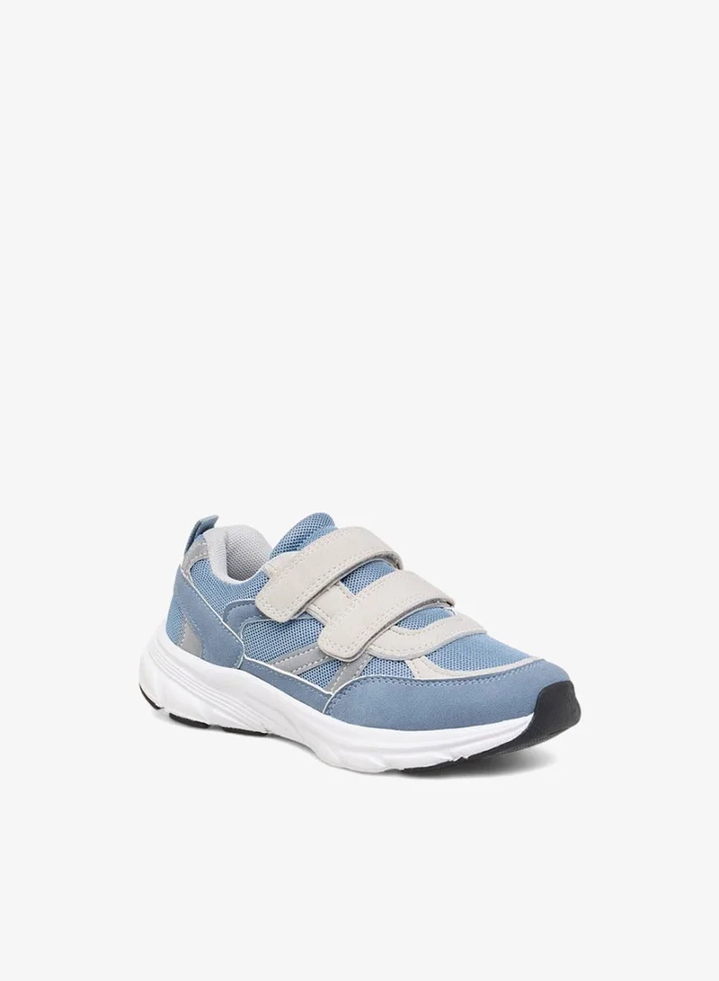 جونيورز سنيكرز أولاد بنعل خارجي بنقوش مع إغلاق بشريط لاصق