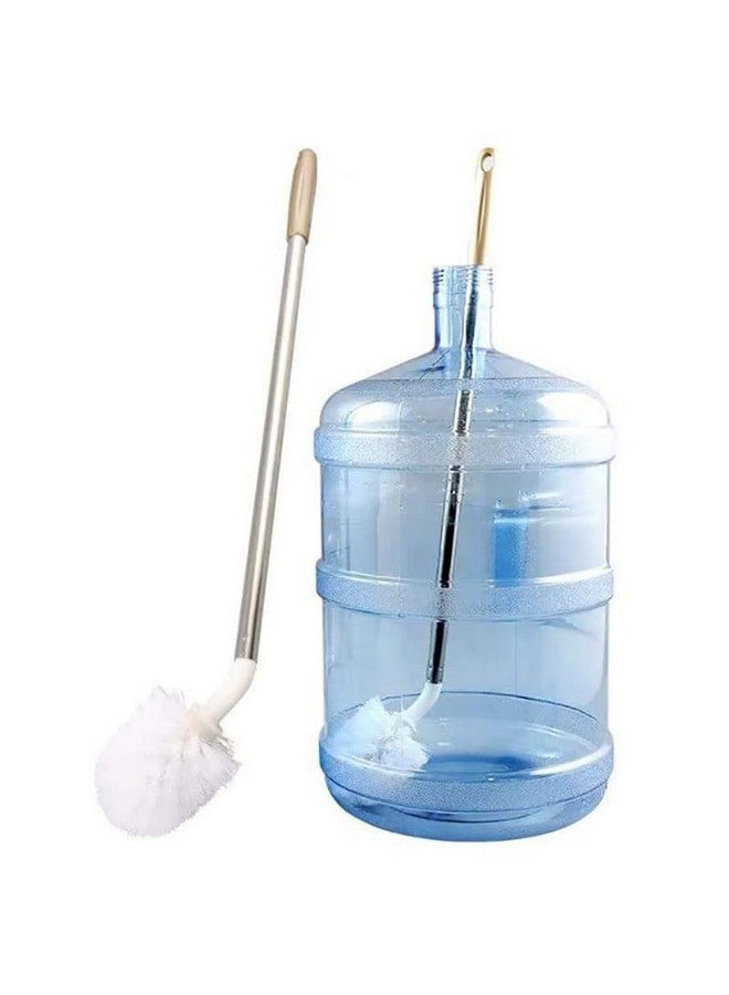 faas Can Cleaning Brush/ 360° Rotating Long Handle Cleaner Brush/ 20 LTR Water Can Cleaning Brush, Multicolour, Plastic - Image 1