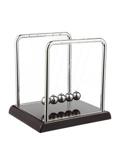 Juvale Newtons Cradle Pendulum Physics Desk Toy, Swinging Kinetic Balls For Office Decor (7 X 7 X 6 In)  - Image 2