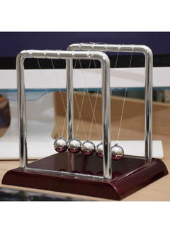 Juvale Newtons Cradle Pendulum Physics Desk Toy, Swinging Kinetic Balls For Office Decor (7 X 7 X 6 In)  - Image 3