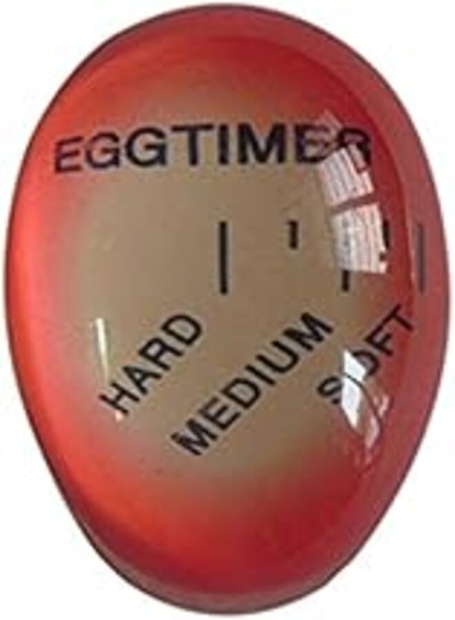 Lorsoul colour changing egg timer perfect boiled eggs by temperature kitchen helper 
