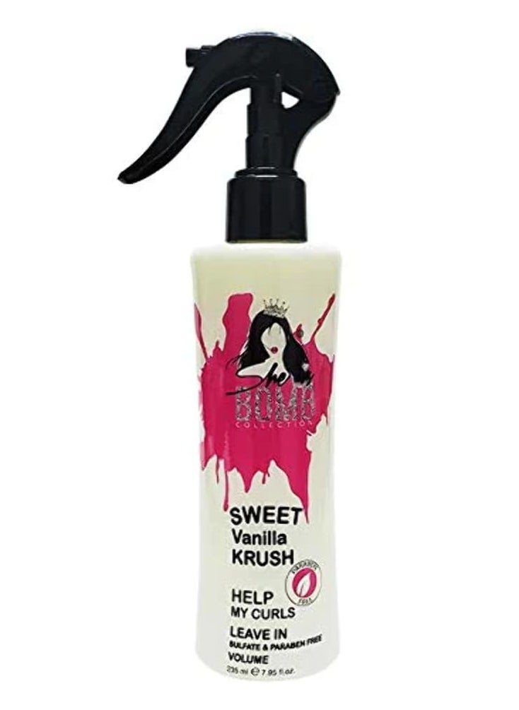 she is bomb collection She Is Bomb Collection Sweet Vanilla Krush Leave-In Curl Definer 7.95 fl oz. 