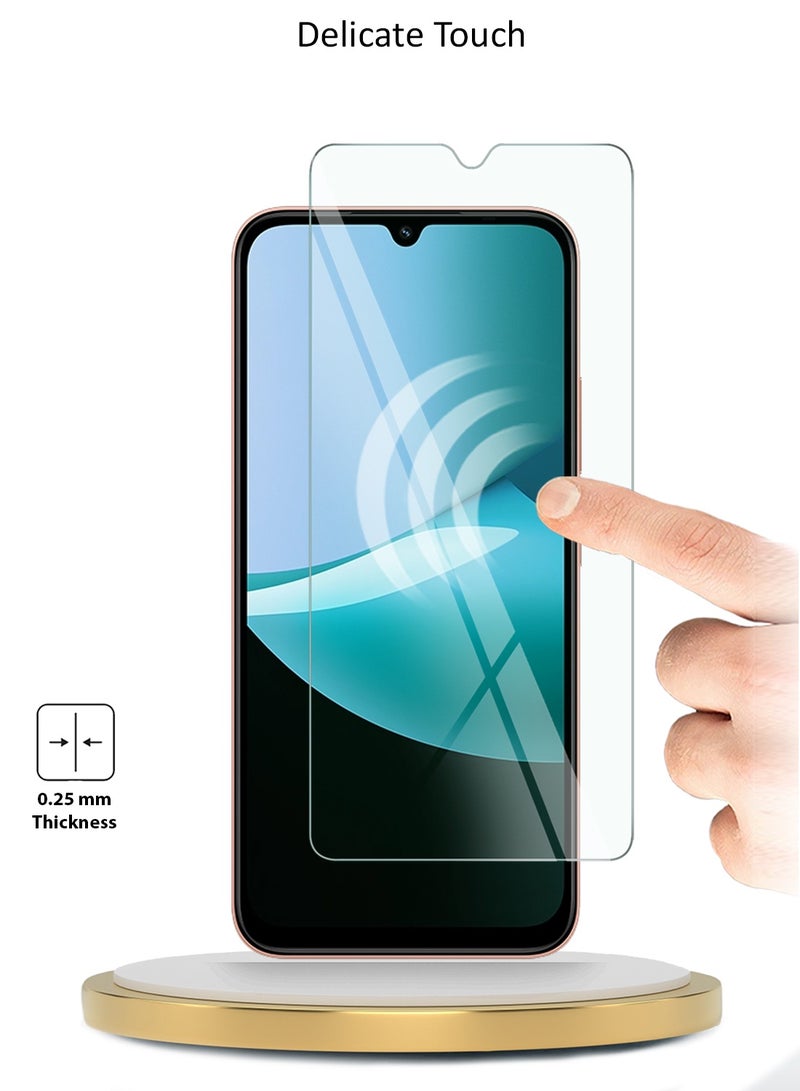 Wtech Xiaomi Redmi 15C 4G/5G 2025 WTech Premium Series Curved Edges 9H 2.5D Tempered Glass Screen Protector (MSG9CN) - Clear - Image 4