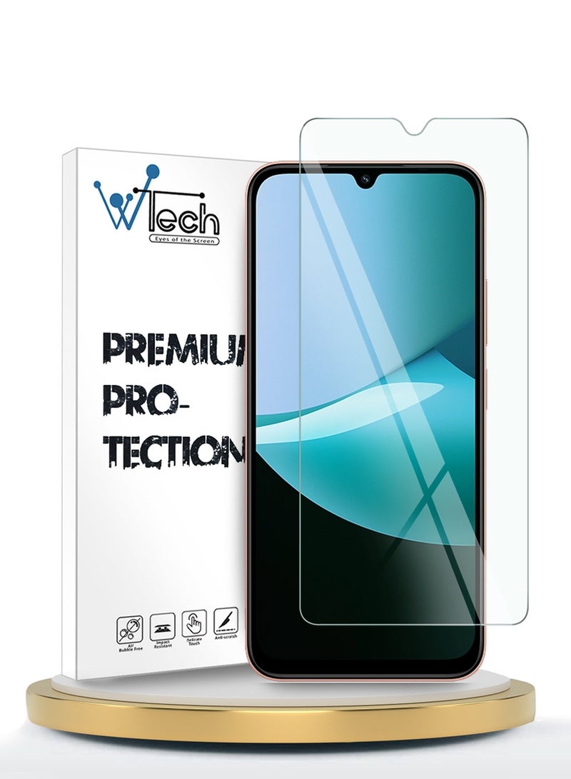 Wtech Xiaomi Redmi 15C 4G/5G 2025 WTech Premium Series Curved Edges 9H 2.5D Tempered Glass Screen Protector (MSG9CN) - Clear - Image 1