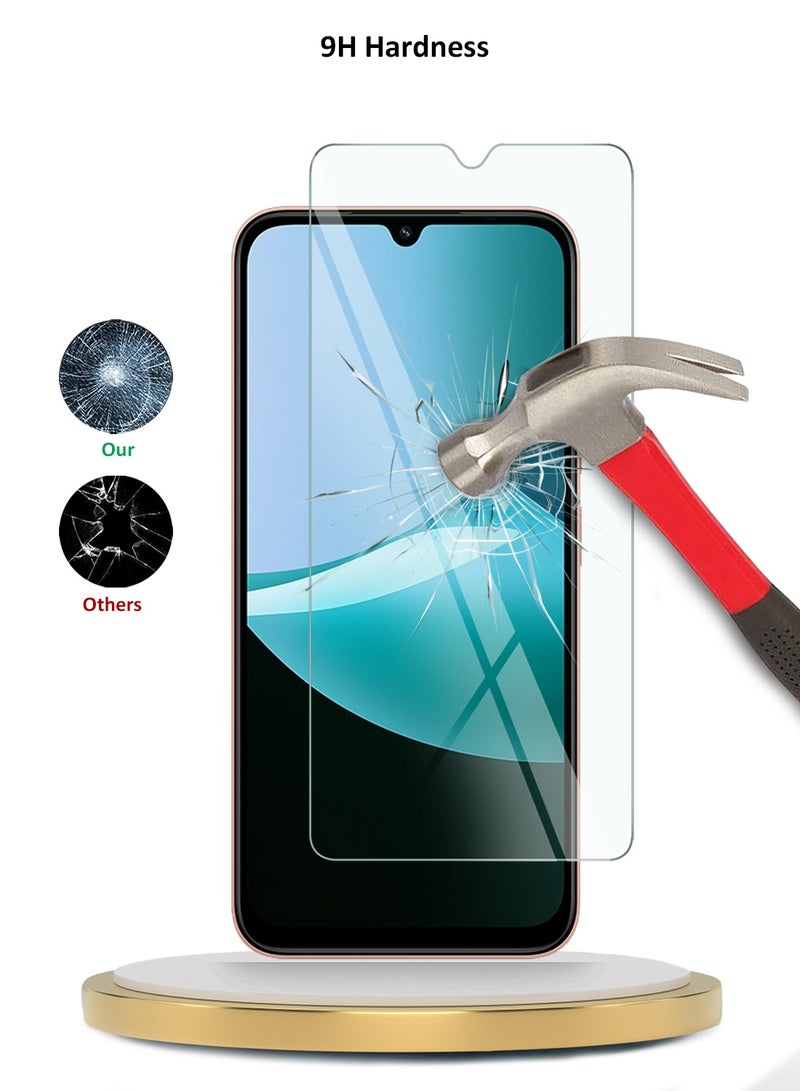 Wtech Xiaomi Redmi 15C 4G/5G 2025 WTech Premium Series Curved Edges 9H 2.5D Tempered Glass Screen Protector (MSG9CN) - Clear - Image 3