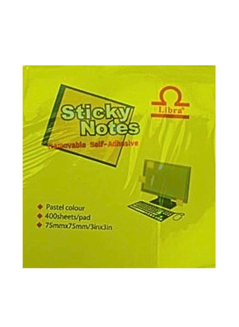 Libra Sticky Note 3×3 Cube 5 Colors Neon - Image 2