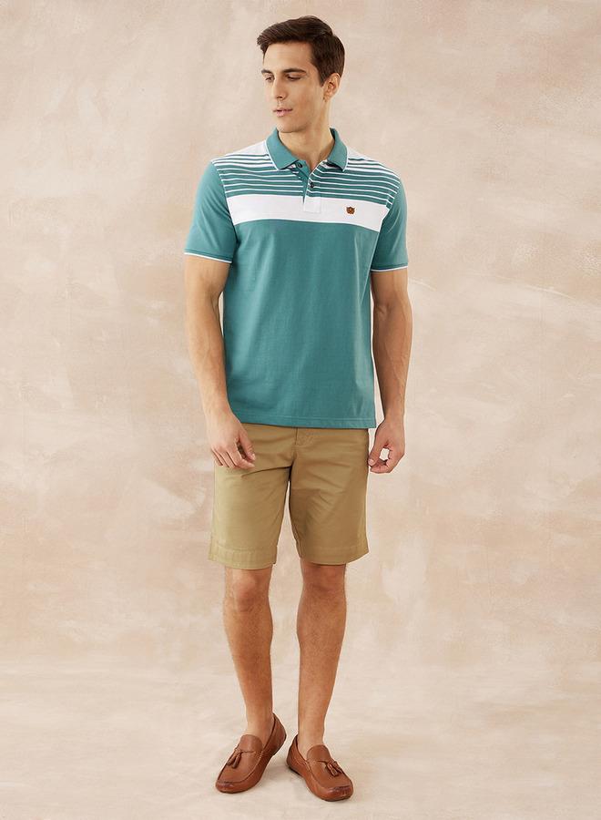 Fahrenheit Striped Polo T-shirt - Image 2