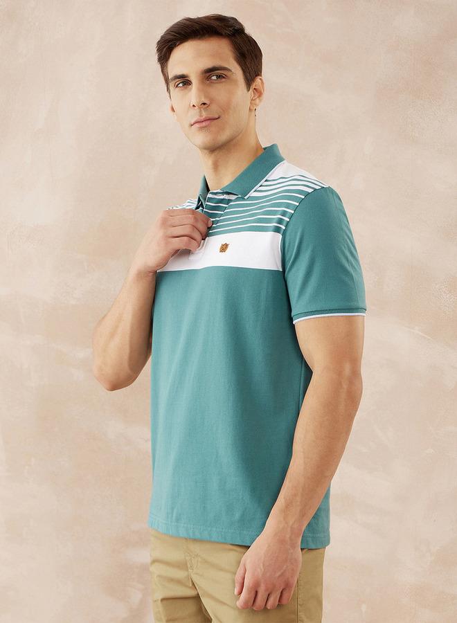Fahrenheit Striped Polo T-shirt - Image 3