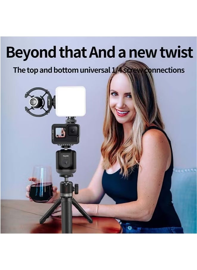 TELESIN Auto Tracking Holder Mount, TELESIN 360 Smart Face Following Moving Motion Sensor Tracker Stand Stabilizer for GoPro Insta360 DJI Action Osmo Pocket iPhone Android Camera Video Recording Accessories - Image 2