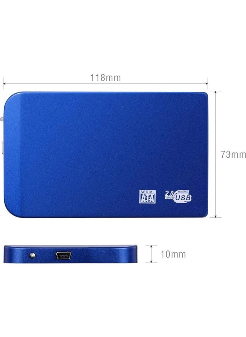 Techmaster 2.5'' Inch Sata Plastic HDD Box Harddisk Box USB 2.0 DD-110 Black  - Image 3