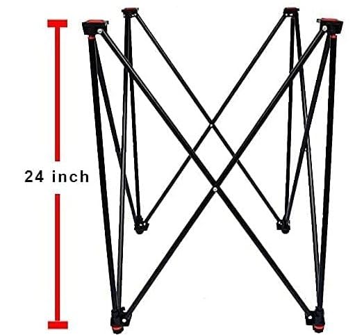 M ART Foldable Height Adjustable Carrom Stand Professional Easy Fold Hydraulic Quality for Carom Board - Image 3