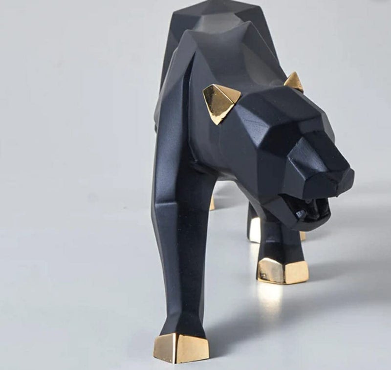 ZART Black Jaguar Showpiece for Home Decor ShowpieceBlack Panther Statue for Living Room Decor Cheetah Showpiece for Office Table Decorative Animal Figurines - Image 5