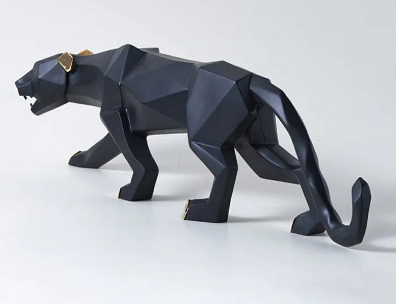 ZART Black Jaguar Showpiece for Home Decor ShowpieceBlack Panther Statue for Living Room Decor Cheetah Showpiece for Office Table Decorative Animal Figurines - Image 3