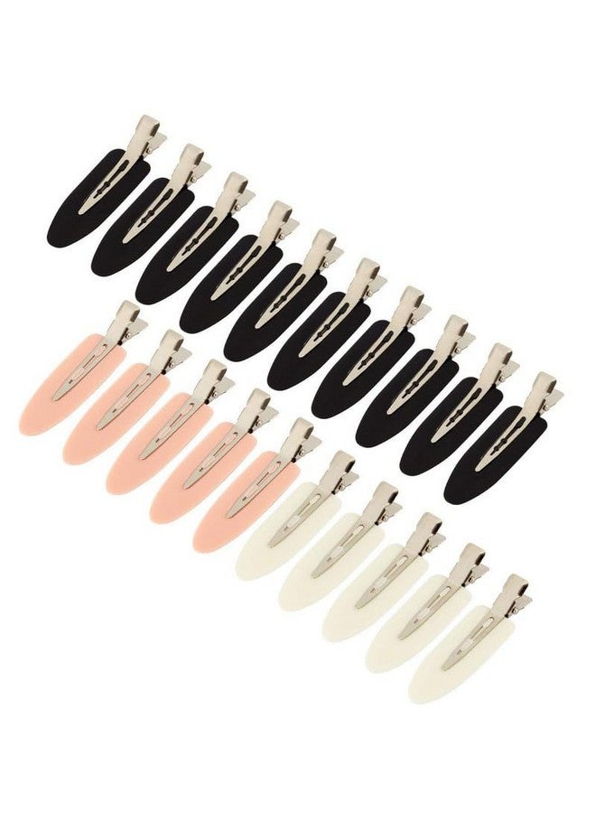 BELICIA 12 PCS pieces No Bend Hair Clips, Curl Pin Clips, No Crease Hair Clips for Makeup Application (MULTICOLOR) - Image 1