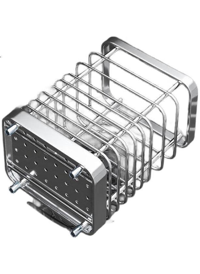 MAX COOK Meichun (Maxcook) Chopstick Holder, 304 Stainless Steel Detachable Chopstick Container, Chopstick Cage, Draining Rack, Storage Rack, Mczw9745 - Image 3