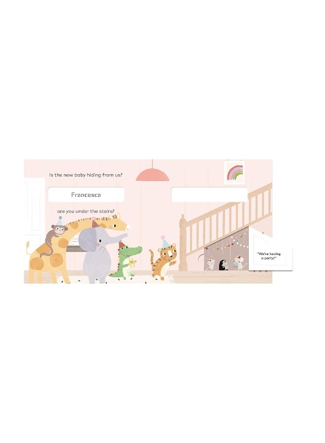 Baby, Where Are You?: A personalized lift-the-flap book