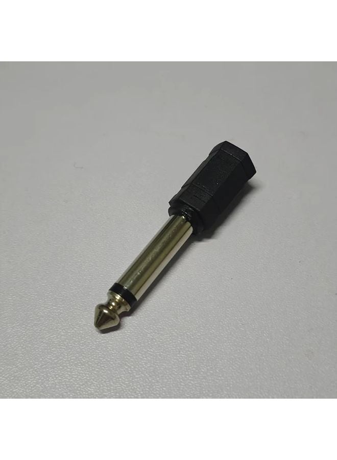 Mono Channel 6 5mm To 3 5mm Audio Adapter With Microphone No Power Needed - Image 1
