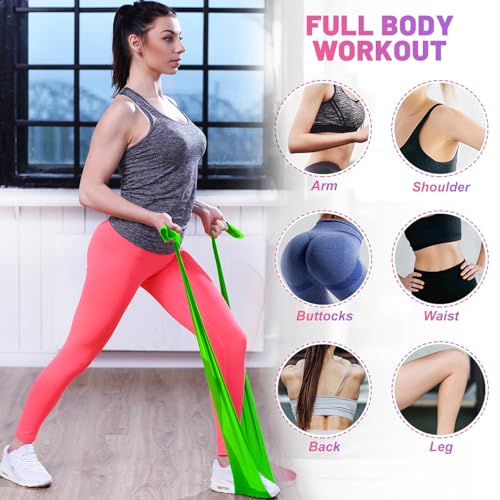 FirstFit Professional Resistance Band for Yoga, Figure 8 Shaped Chest Expender Exercise Loop Band for Men & Women Sholder Stretch Workout Equipment for Home Gym Training - Purple - 1 Piece - Image 3