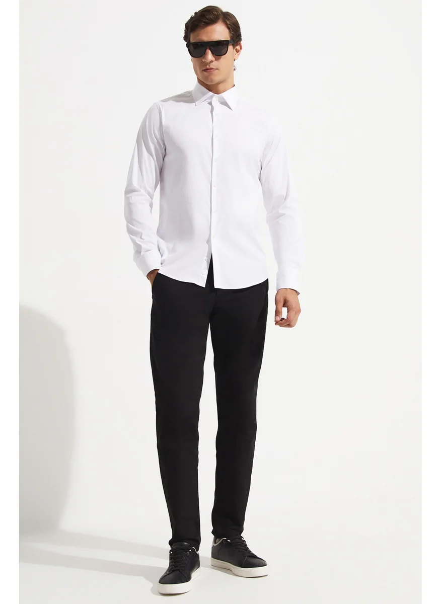 جون Exclusive Men's Slim Fit Long Sleeve Shirt