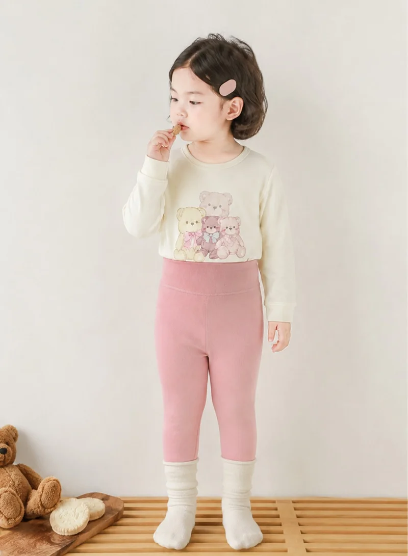 Yoehyaul Girls Cotton Pajama Set with long sleeves and graphic print