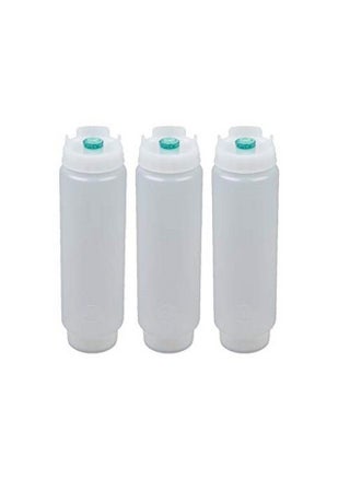 Squeeze Bottle Refillable 16 Oz | Green Tip Small Valve Dispenser For Thin Condiments Sauces Batter And Dressing | Self Sealing No Drip No Hassle | (3 Pack) - pzsku/ZD13879D3A0B360BBA374Z/45/_/1686211733/8e267727-867d-4bee-a6aa-95e5ad8d3283