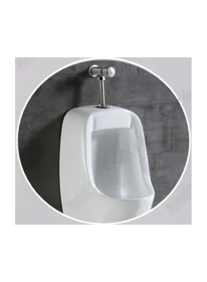 Urinal Flush Valve, Toilet Urinal Flush Valve Wall Mounted Button Type with Manual Automatic Shutoff Flush Valve - Image 5