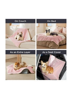 Moro Moro Reversible Waterproof Dog Blanket – Sherpa & Flannel, Ultra-Warm & Cozy  - Image 4