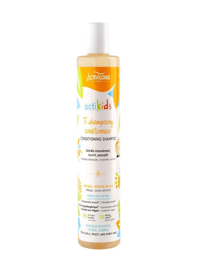 Activilong Actikids Conditioning Shampoo - Gentle Cleansing and Nourishing Care for Kids' Delicate Hair - Enriched with Organic Sweet Almond Oil and Mango Butter - 300 ml.