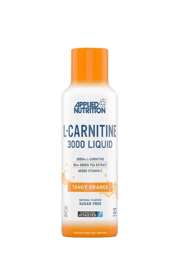appliednutrition Applied Nutrition L-Carnitine 3000 Liquid Tangy Orange 480ml, 32 Servings - Image 5