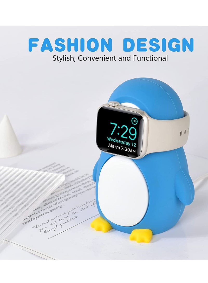 SYOSI Charging Stand for iWatch Watch Stand Holder, Watch Charger Stand, Charging Dock Station Compatible with Apple Watch Series 7/SE Series 6/5 / 4/3 / 2/1 44mm 42mm 40mm 38mm (Not Include Charger)  - Image 3