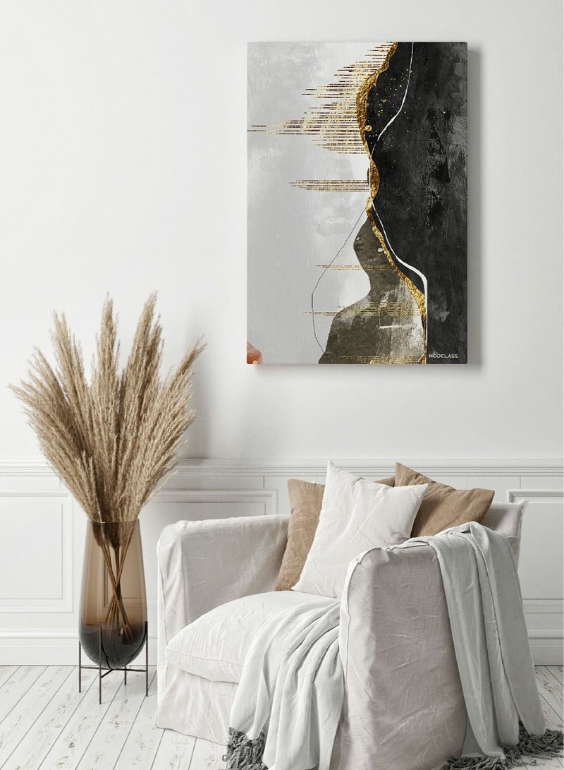 MODCLASS Canvas Painting-Abstract Design  - Image 1