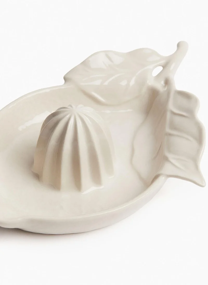 H&M Stoneware Lemon Squeezer