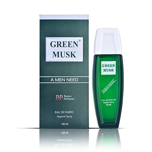 Ramco Green Musk Apparel Perfume Spray For Men, 100ml (Floral, Fresh, Green, Sweet) - Image 3