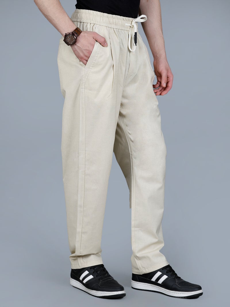 فورت كولينز بنطلون رجالي فورت كولينز بقصة مريحة ورباط خصر - Image 3