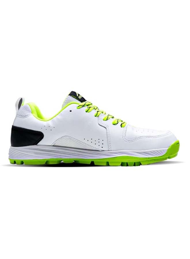 HUNDRED PitchForce Cricket Shoes - White/ Lime/Black - Image 3