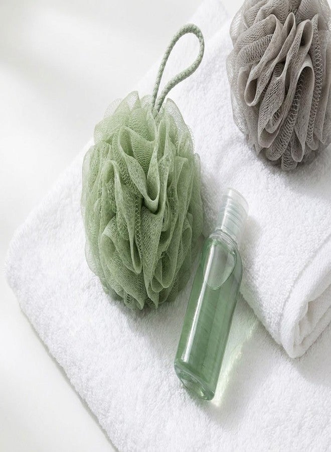 Naxura Bath Sponge Round Loofah for Women & Men | Soft Fluffy Mesh Body Scrubber with Multi-Layer Fibrous Matrix | Gentle Exfoliating Shower Puff for Dead Skin Removal | Skin-Friendly Bath Loofah for Rich Lather & Smooth Skin | Color May Vary - Image 5