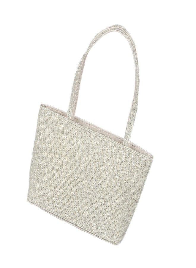Metro Women's Off-White Synthetic Shoulder Bag For Womens(38-109) - Image 1