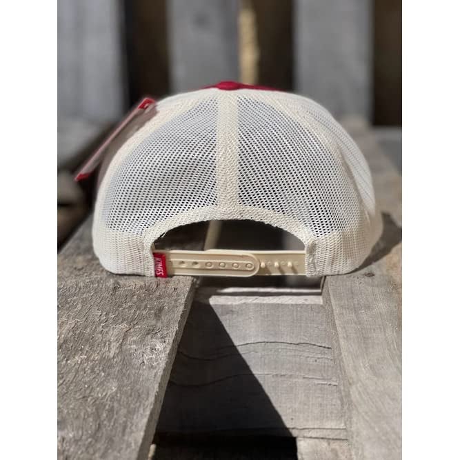 Kimes Ranch Unisex Weekly Upgrade 110 3-D Embroidered Horns Adjustable Snapback One-Size Hat Black/White - Image 5