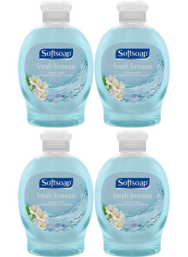 Softsoap Hand Soap Fresh Breeze 7.5 Oz Pack Of 4 - Image 1