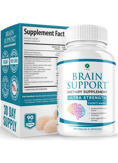 1 Body Support Healthy Brain Function with Nootropics