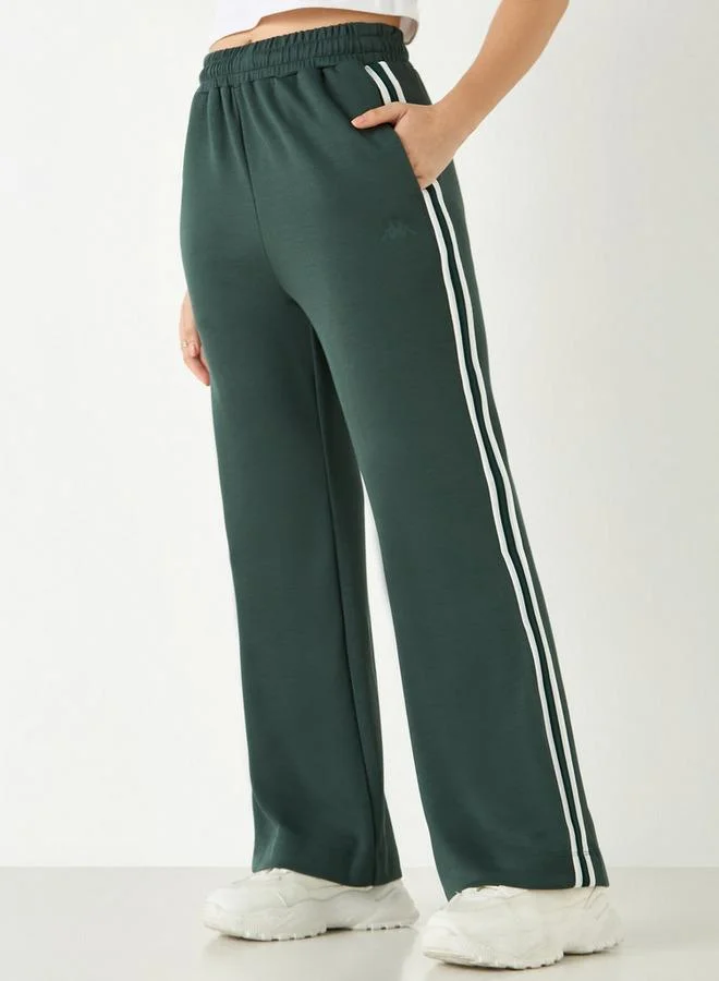 Kappa Kappa Panelled Joggers with Elasticated Waistband and Pockets
