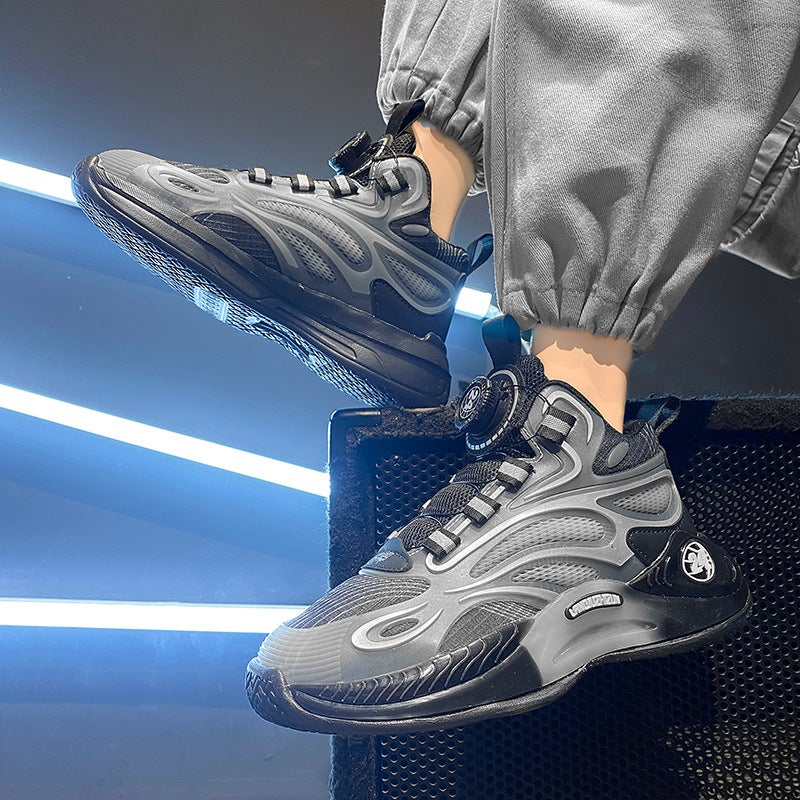 Outdoor Sportshoes Swivel Buckle Spring Boys' Sports Shoes Breathable Casual Shoes Non-Slip Factory - Image 4